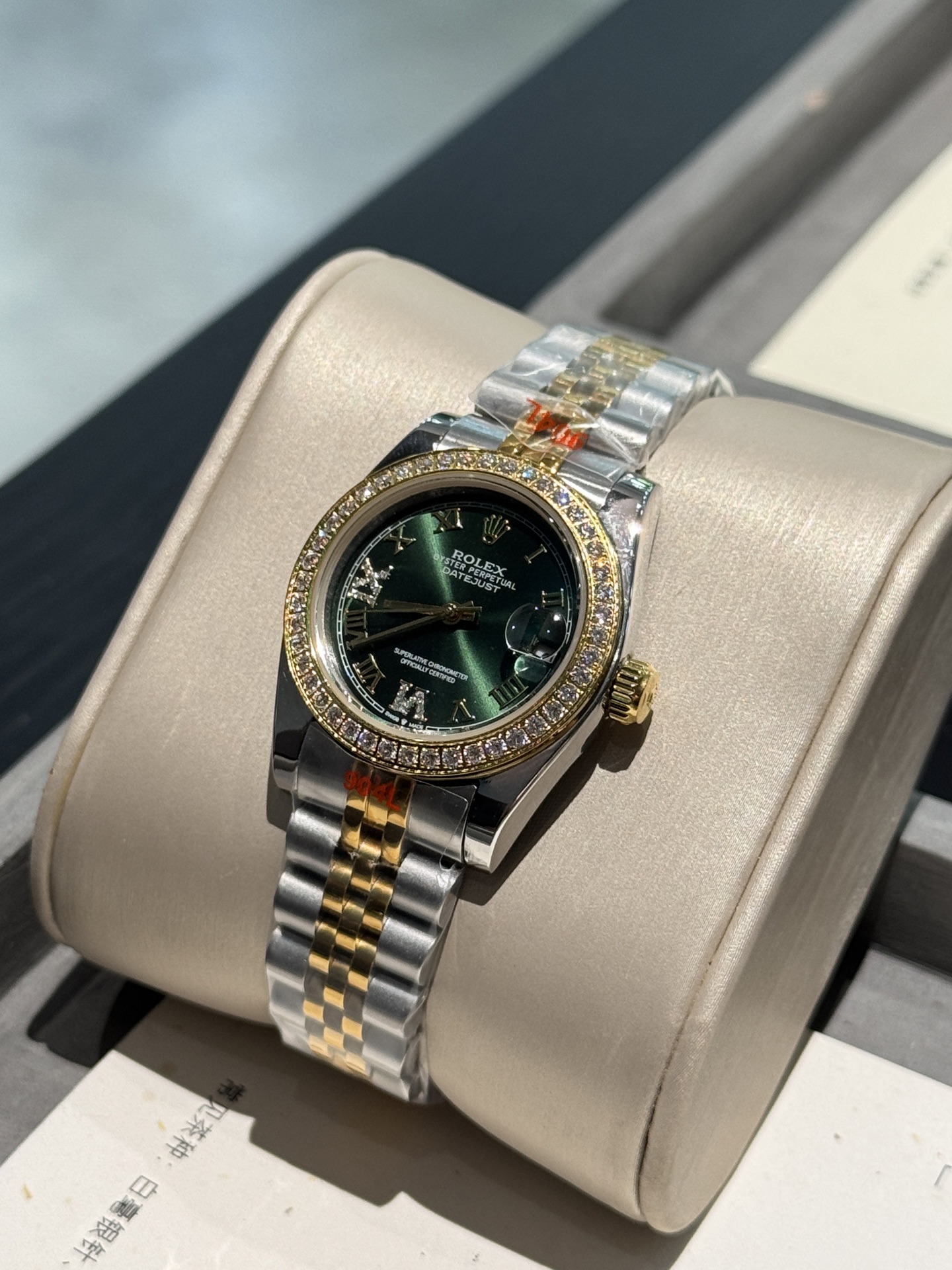 ロレックス (ROLEX) 新作 デイトジャスト レディース ダイヤ 時計 31mm