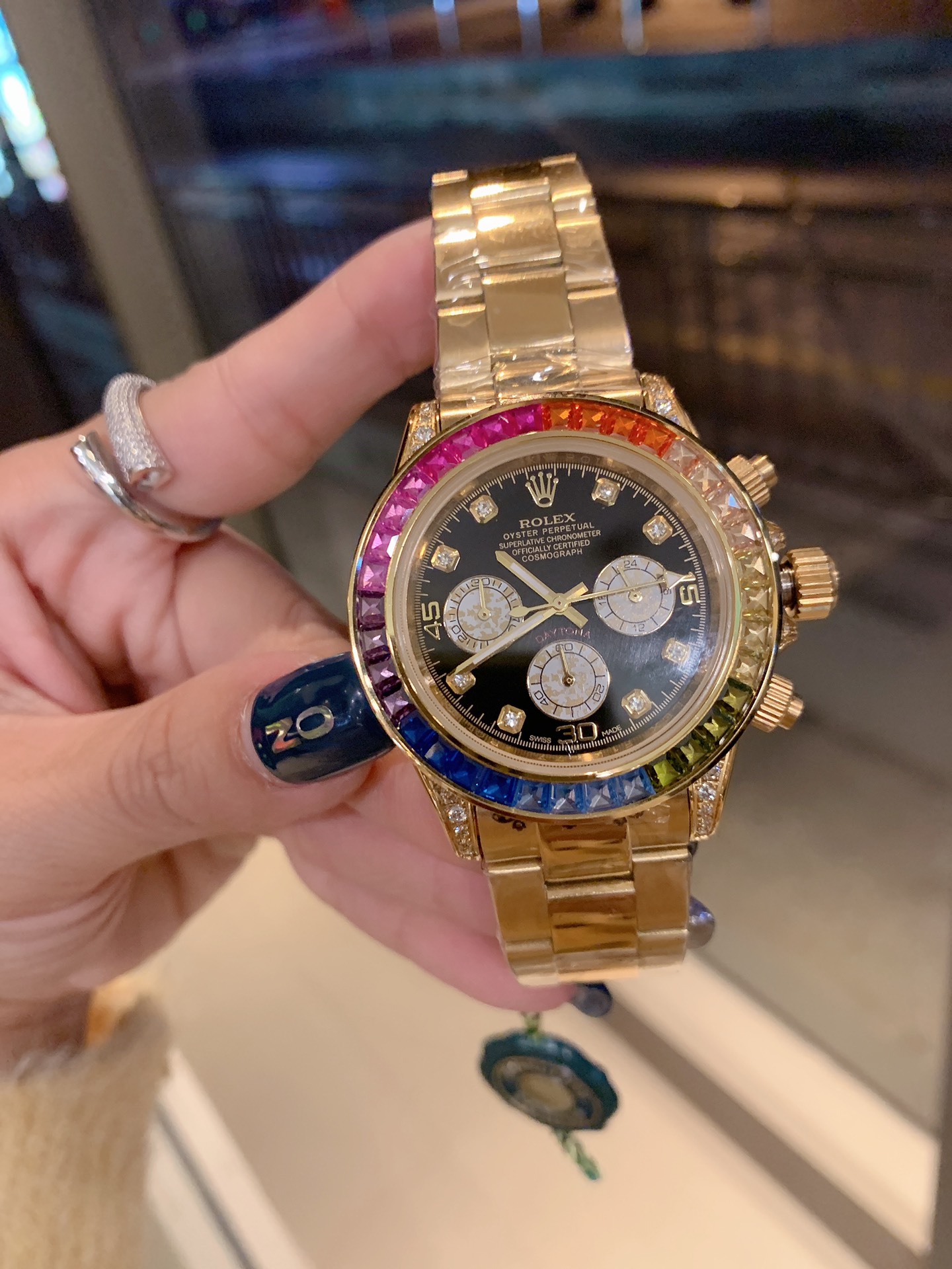 ロレックス (ROLEX) 新作 デイトナ 金 時計 40mm