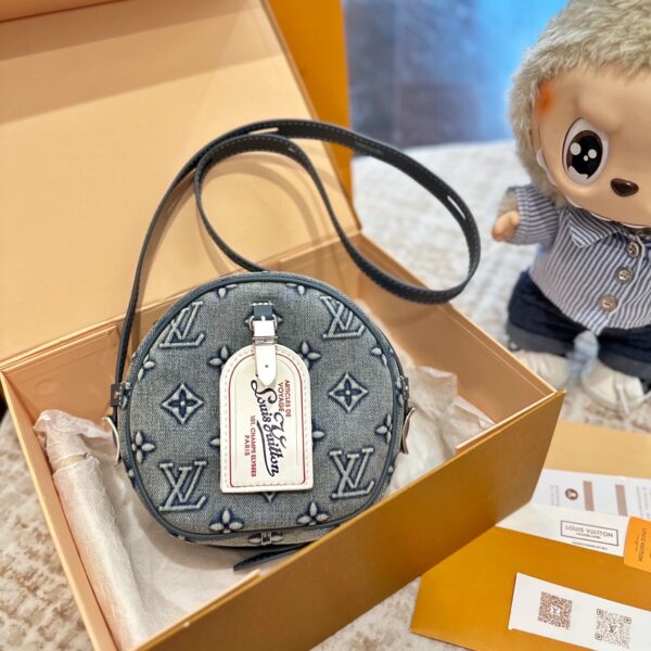 ルイ ヴィトン ( Louis Vuitton)デニム ショルダーバッグ 17cm