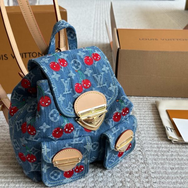 ルイ ヴィトン ( Louis Vuitton) デニム リュック 20X20cm