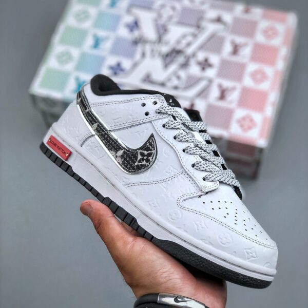 NIKE SB Dunk Low RETRO x Louis Vuitton White/black