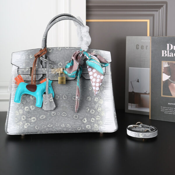 【HERMES】エルメス バーキン トカゲ 30cm