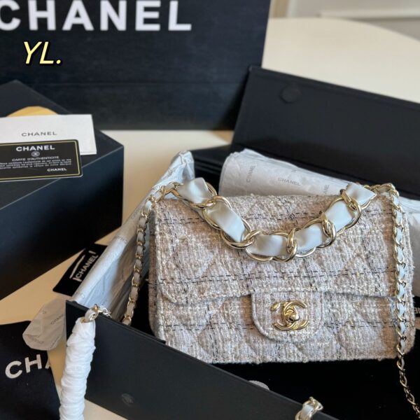 シャネル(Chanel) 25B チェーン ハンドル バッグ 20X13mm