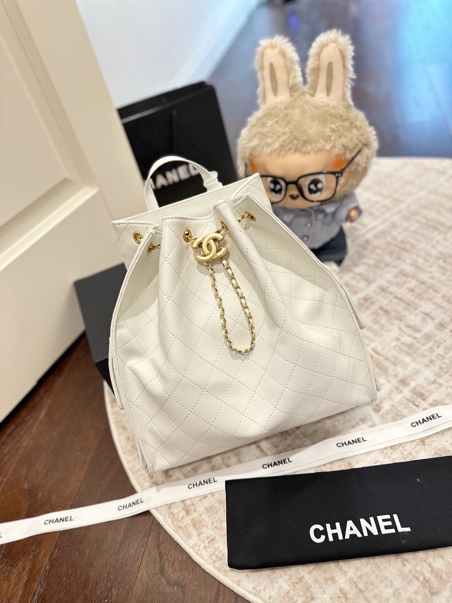 シャネル(Chanel) 新作 25B 巾着 バッグ 25cm
