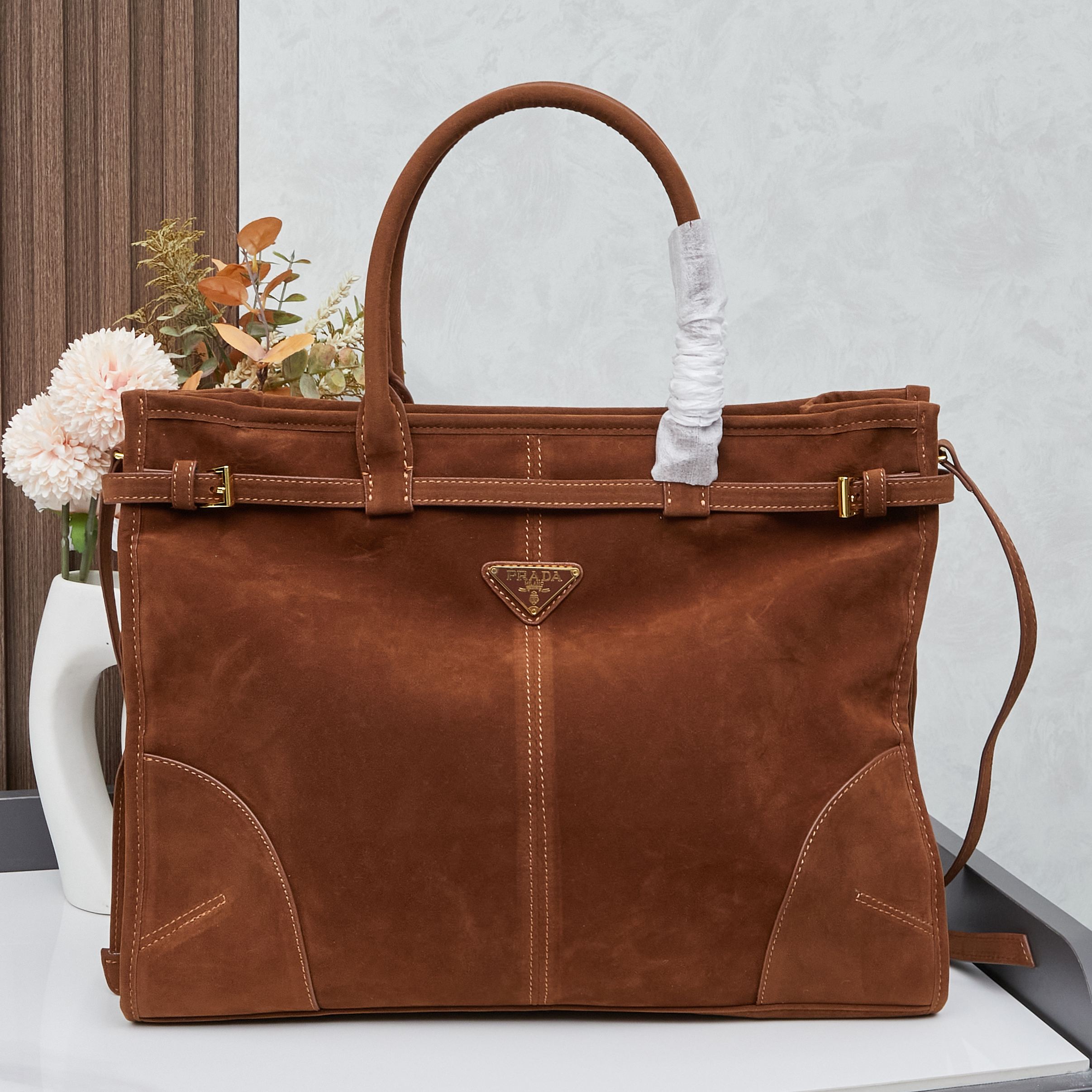 PRADA(プラダ) 肩掛け バッグ 38x30x11cm