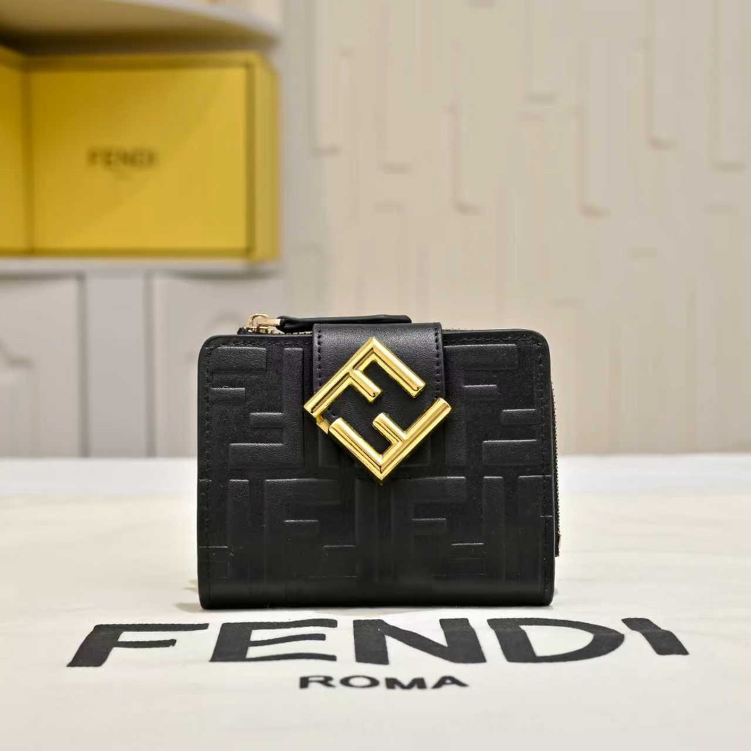 Fendi(フェンディ) FF Diamonds 財布 レディース 10X4X8cm